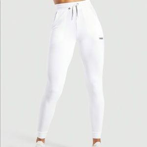 Gymshark Pippa White Legacy Joggers